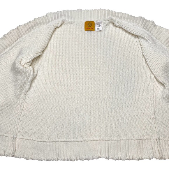 Ruby Rd Cream Knit Cardigan - Picture 7 of 10